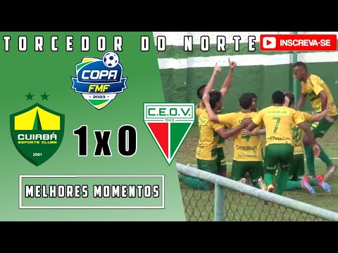 Cuiabá x Operario VG 1ªRodada Fase Final Copa FMF 2023 Melhores Momentos