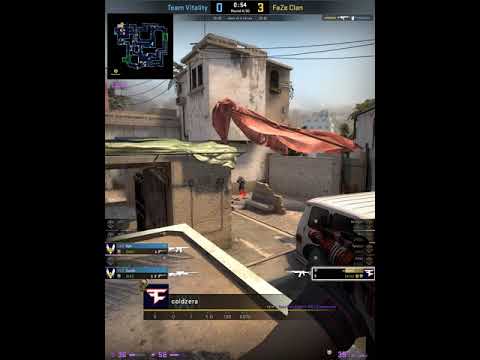 coldzera vs 3. Vitality vs FaZe. m1 mirage. ESL Pro League Season 13