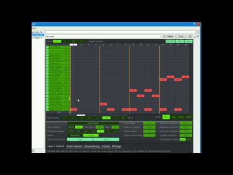 Using Stochas to control pattern switching in itself