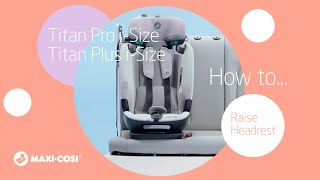 How to raise headrest