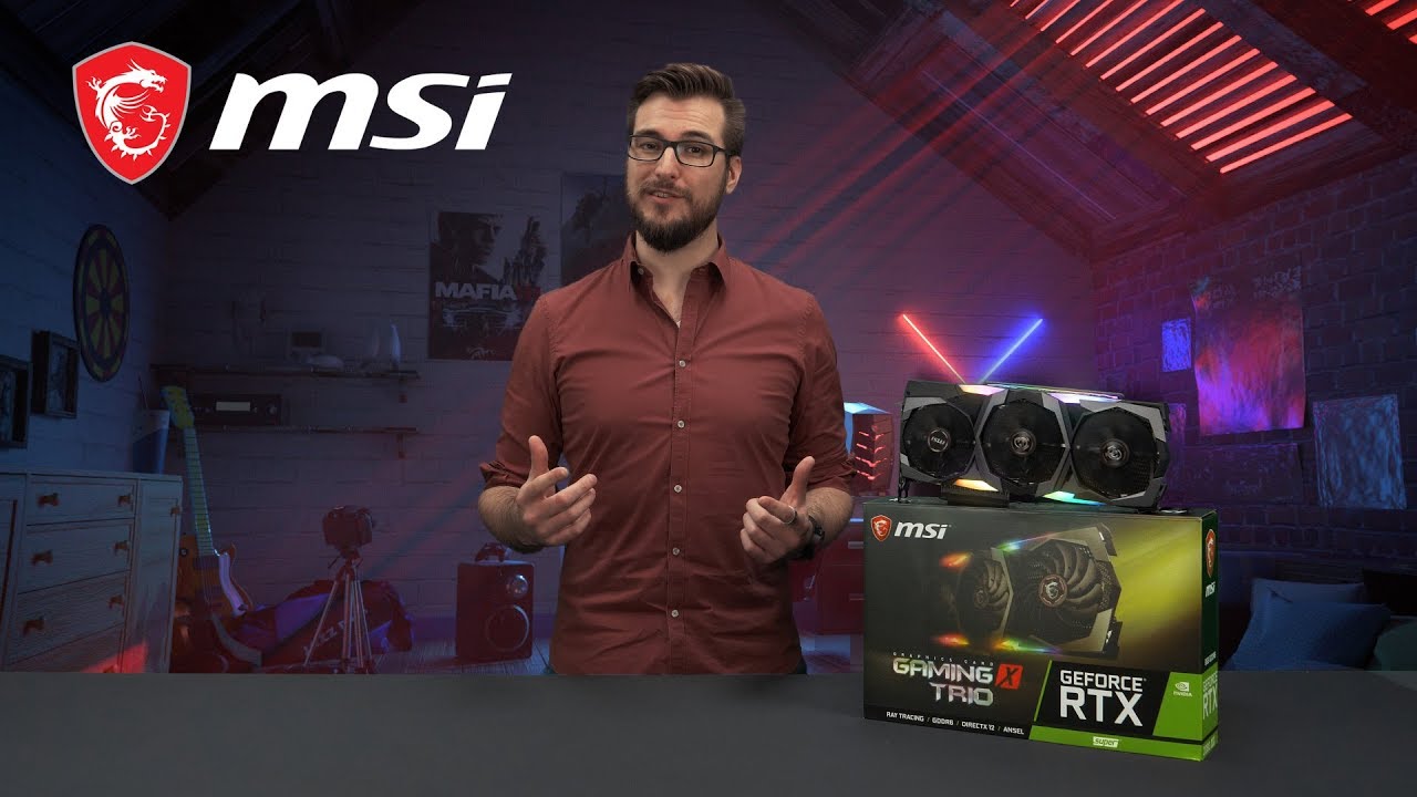Видеокарта MSI PCI-E RTX 2070 SUPER GAMING Z TRIO nVidia GeForce RTX 2070SUPER 8192Mb 256bit GDDR6 1800/15500/HDMIx1/DPx3/HDCP Ret