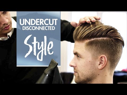 Undercut hairstyle disconnected - Men's hair & styling Inspiration