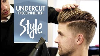 Disconnected Undercut ★ Men's hair & styling Inspiration ★ 4k hairstyle