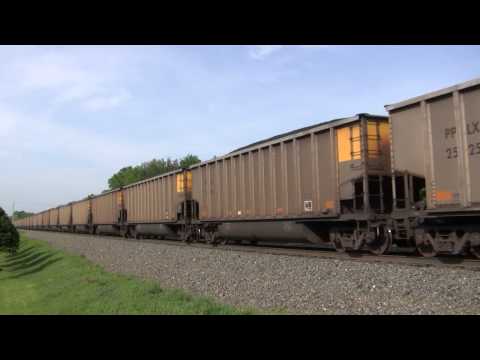 NS 6718 Leads A Coal Train @ Cresson, PA w Canon HF11