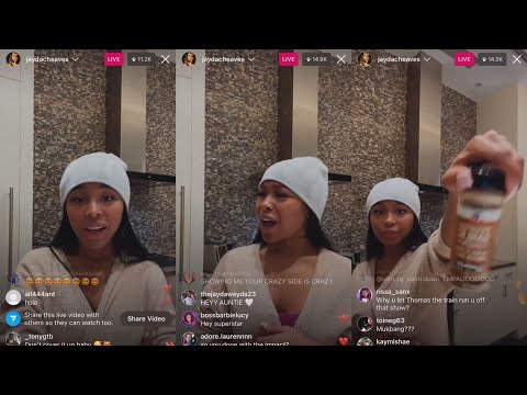 Jayda Cheaves Cooking In The Kitchen