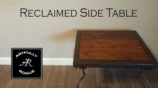 Reclaimed Side Table