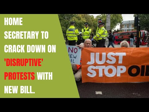 Home Secretary to crack down 'disruptive' PROTESTS with new bill