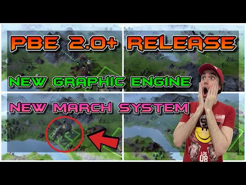 PBE 2 0+ RELEASE - GRAPHICS REWORK - NEW MARCH SYSTEM - RTW 2 0