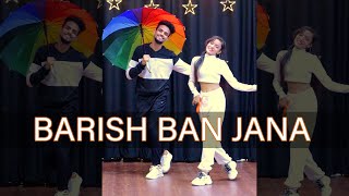 Barish Ban Jana #Shorts Dance Cover  Hina K Shahee
