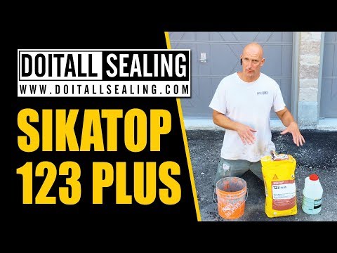 Garage Concrete Repair (4K) SikaTop 123 Plus