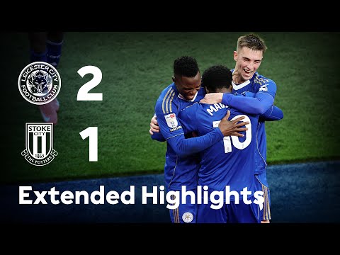 Mavididi & Daka Fire Foxes To Victory! 🚀 | Leicester City 2-1 Stoke City | Extended Highlights