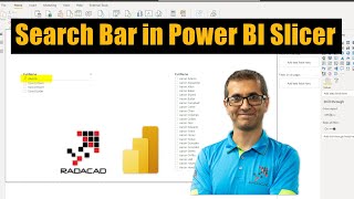 Search Bar in Power BI Slicer