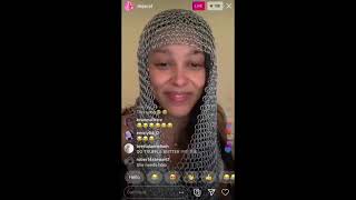 DOJA CAT SINGS CUPCAKKE SQUIDWARDS NOSE IN A BRITISH ACCENT (FUNNIEST INSTAGRAM LIVE EVER)