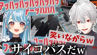【VCR GTA3】笑いながら戦う白波らむねにドン引きしつつもつられて爆笑する葛葉【葛葉/白波らむね/にじさんじ/ぶいすぽっ】