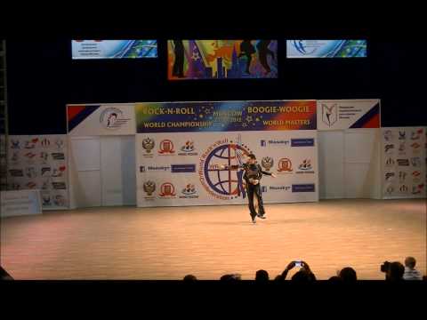 Florian BARON und Guylaine GOLF World Championship Moskau 27.10.2012 Rock´n´Roll Finale