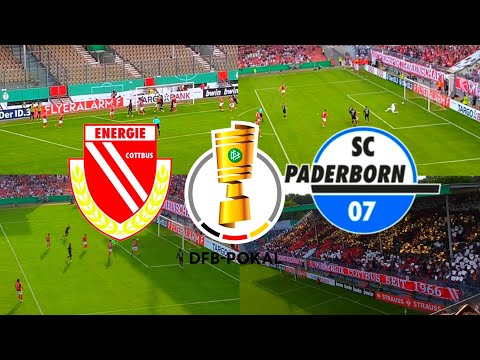 FC Energie Cottbus vs. SC Paderborn 0:7 DFB Pokal Stadionvlog -Eigentor, Traumtor, Fehlschuss,.. 🔥