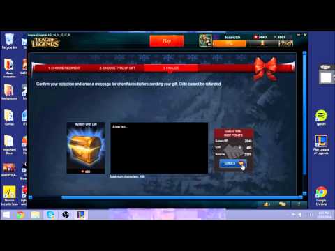 League of Legends - Unlocking Championship Thresh / Mystery Skin