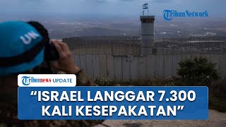 UNIFIL Ungkap Ribuan Pelanggaran Udara Israel di Lebanon sejak Gencatan Senjata Diterapkan