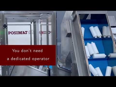 Posimat - Micro & Micro Aseptic, the easy way to automate the feeder of your filling line