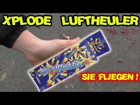 XPLODE LUFTHEULER | Sie fliegen wirklich ! | Klasse 1 Feuerwerk