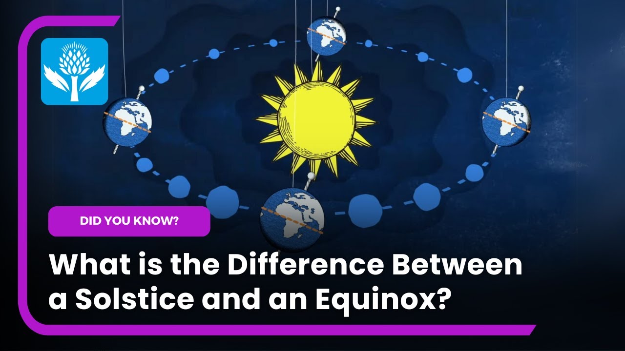 What is the difference between a solstice and an equinox?
