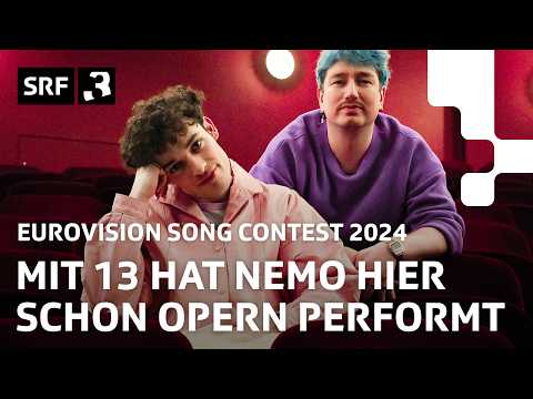 Nemos Biel: Kiffen im Jugendzentrum, Elternhaus & Oper im Stadttheater | Eurovision 2024 | SRF 3