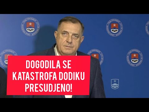 Dogodila se KATASTROFA Dodiku! Potvrdjeno je! #dodik 