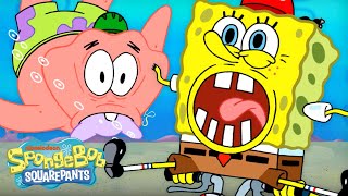 SpongeBob's Daredevil Moments in Bikini Bottom! ☠️ | SpongeBob