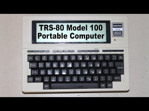 Radio Shack TRS-80 Model 100 Portable Computer