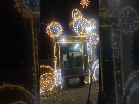 decoração de natal de Itapetininga interior de SP TD muito lindo passeando com nossa família