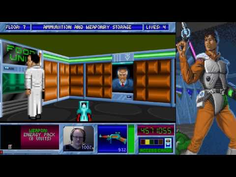 Blake Stone - 100% walkthrough - mission 1, floor 07 (edited)