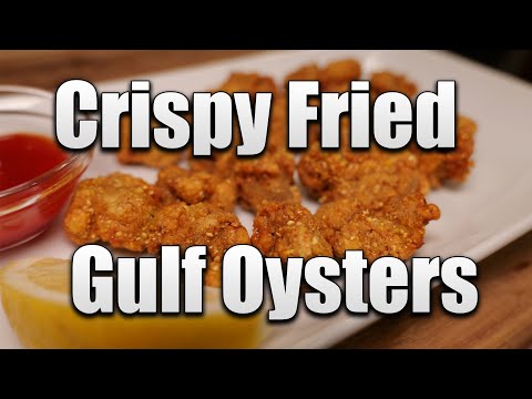 Crispy Fried Gulf Oysters...So Easy!