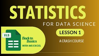1. Data Analysis and Basic Statistics