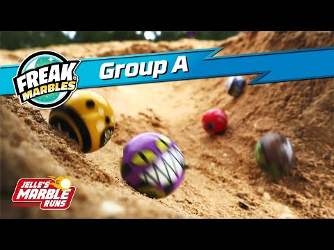 🏁 NEW FREAK MARBLES TOURNAMENT - Group A | Jelle's Marble Runs 🏁