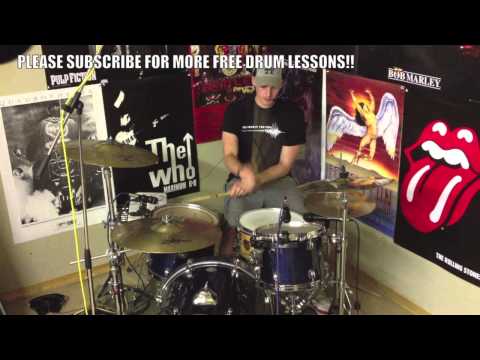 Drum Lesson #117 Drum Fills - Mixed Sticking Patterns