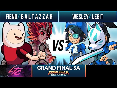 Fiend & B A L T A Z Z A R vs Wesley & Legit - Grand Final - Low Tier City 2020 - 2v2 SA