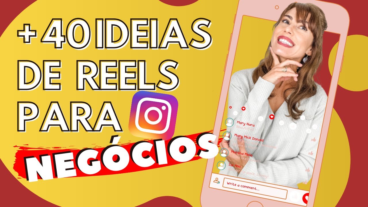 +40 ideias de Reels do Instagram para NEGÓCIOS (empreendedores, autônomos, prestadores de serviços)