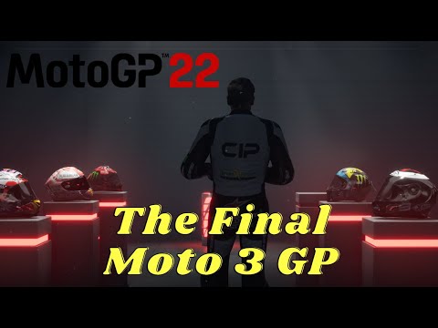 MotoGP 22 PS5 Gameplay | Career Mode Walkthrough Part 21, Moto3 Round 21 The Final Moto 3 GP