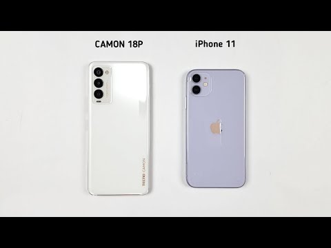 iPhone 11 Vs Tecno Camon 18P Speed Test & Camera Comparison