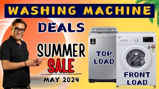 Best Washing Machine 2024 Deals | Top Load Washing Machine | Front load Washing Machine