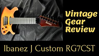 Video thumbnail for Ibanez J Custom RG7CST | REVIEW by A MINOR ERROR