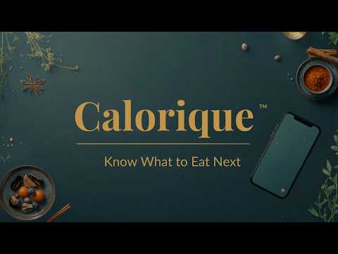 Calorique™: Meal Tracker