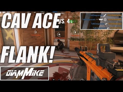 Dirty Caveira ACE Flank! - Rainbow Six Siege