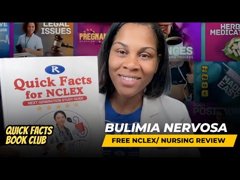 Motivationslektüre am Montag: KOSTENLOSER NCLEX-Leitfaden zu Bulimia nervosa