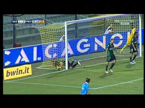 Sassuolo 1-1 Pescara 5-10-2011 Highlights & Goals HD