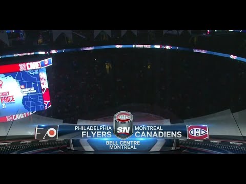 Philadelphia Flyers vs  Montreal Canadiens. 10 february 2015