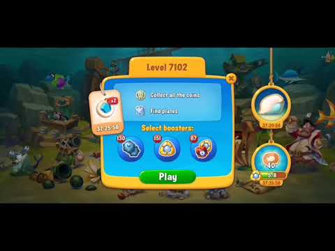 Fishdom 7102 Level - NO 💣🧨💥