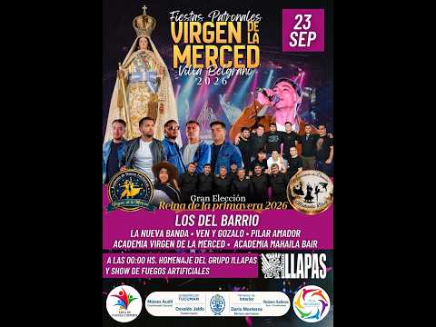 FIESTA PATRONAL VÍRGEN DE LA MERCED - VILLA BELGRANO
