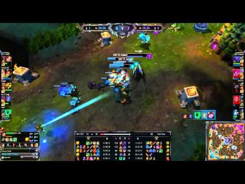 SKT T1 Faker Katarina vs Lulu Challenger Ranked solo queue mid