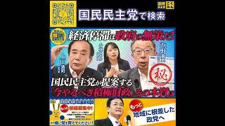 国民民主党  サブチャンネル 今やるべき積極財政 6月4日